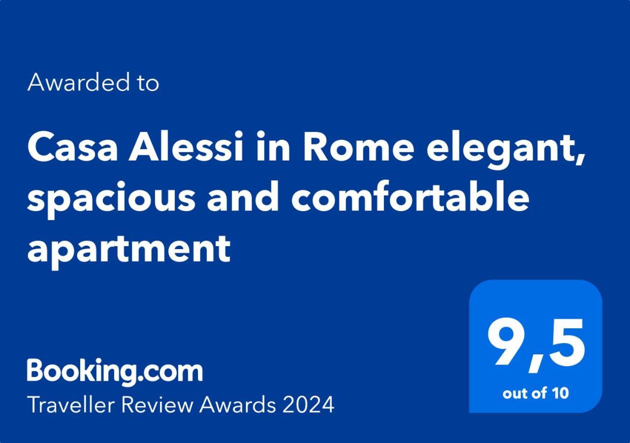 Casa Alessi In Rome Elegant, Spacious And Comfortable Apartment Экстерьер фото